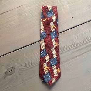Beans McGee Mens Americana Tie